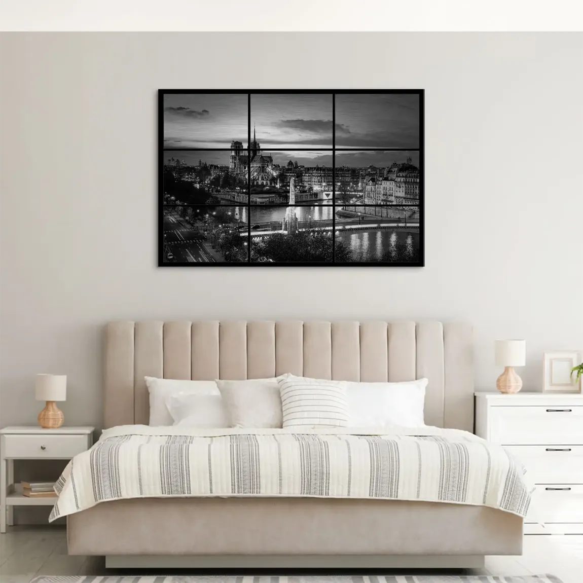 Paris Lights Noir Alu Gebürstet