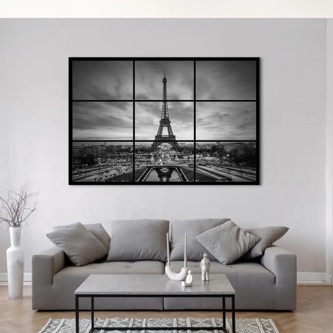 Paris Noir Alu Gebürstet