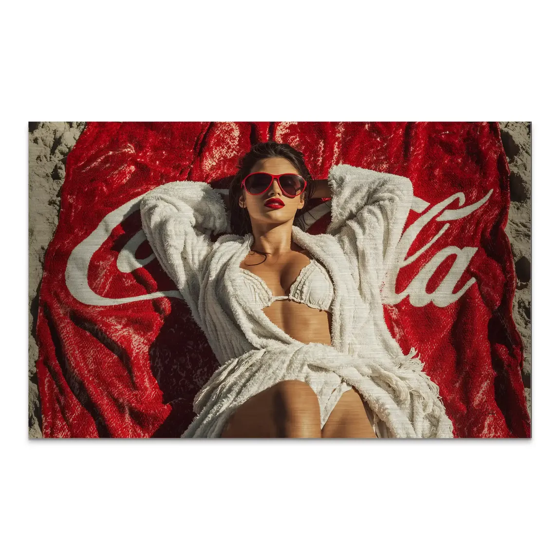 Coca Beach Dream AluDibond Gebürstet