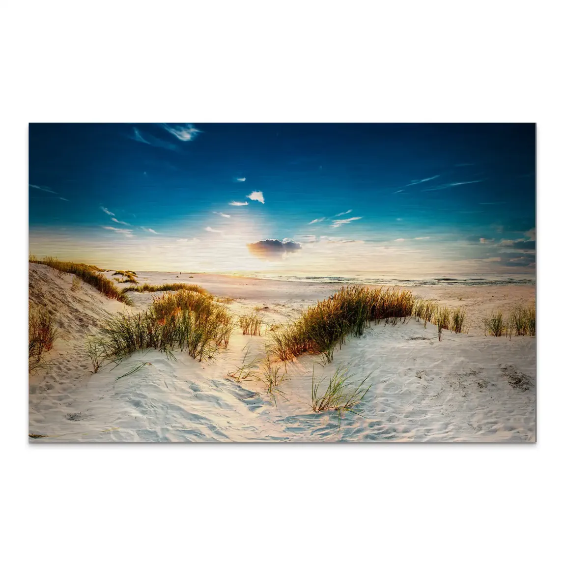 Sunset Dunes AluDibond Gebürstet
