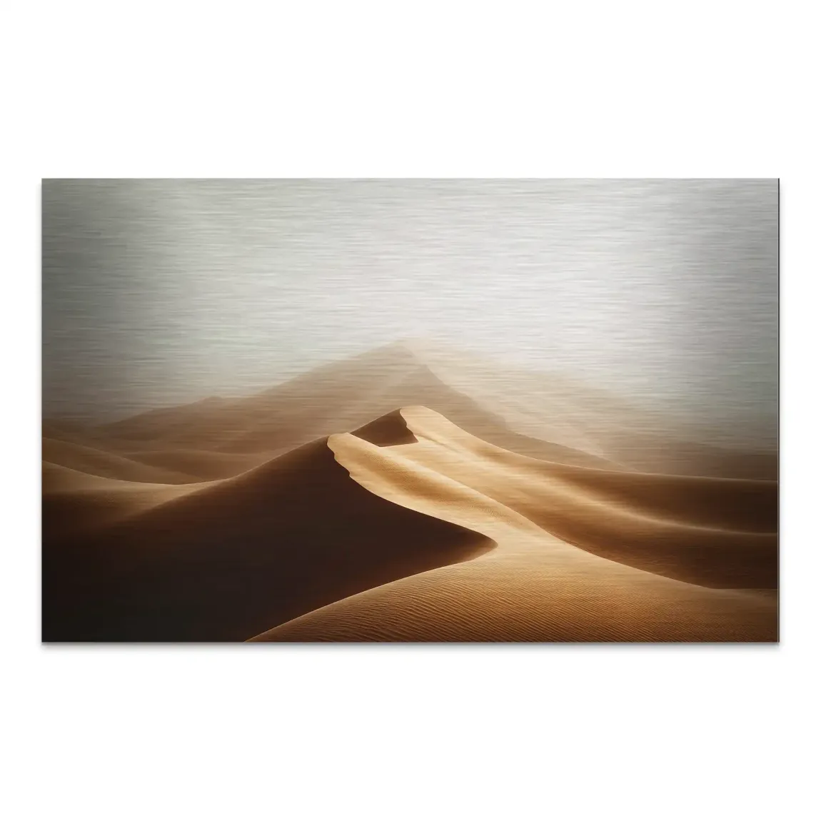 Wüstennebel AluDibond Gebürstet