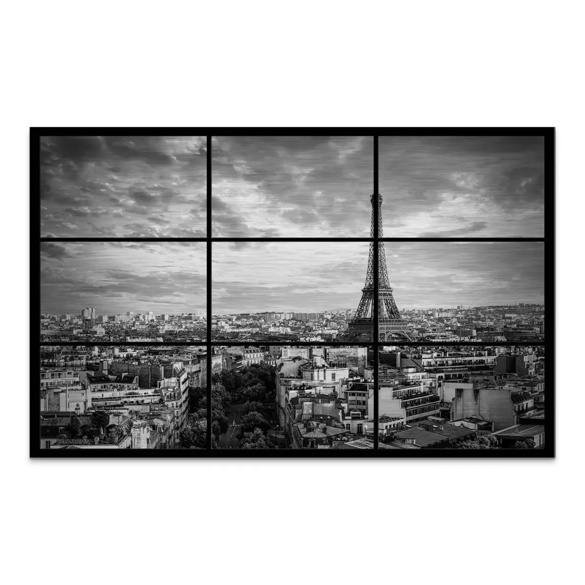 City View Paris AluDibond Gebürstet