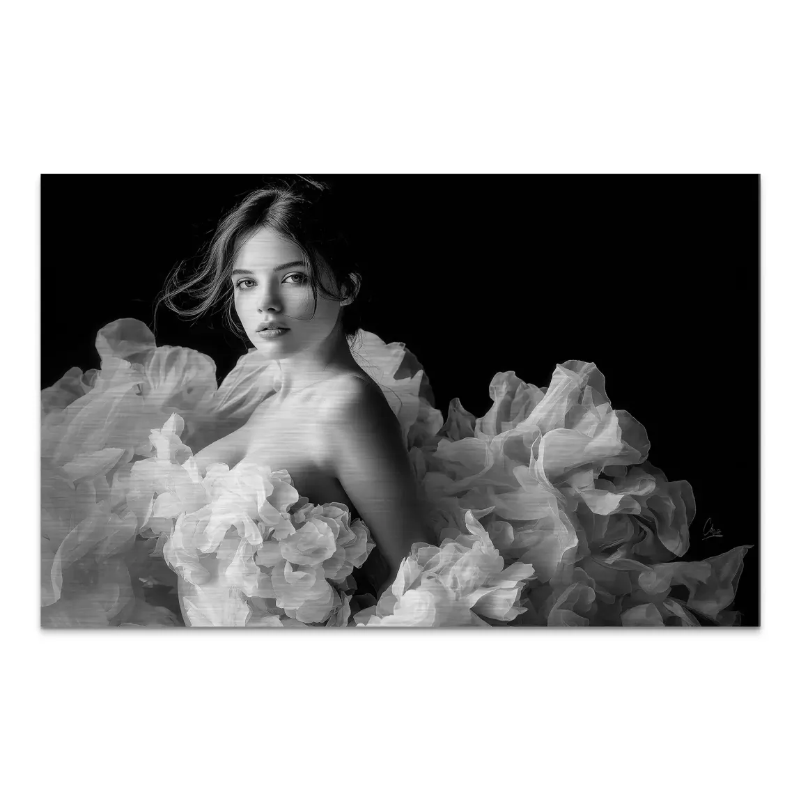 Whispering Beauty AluDibond Gebürstet