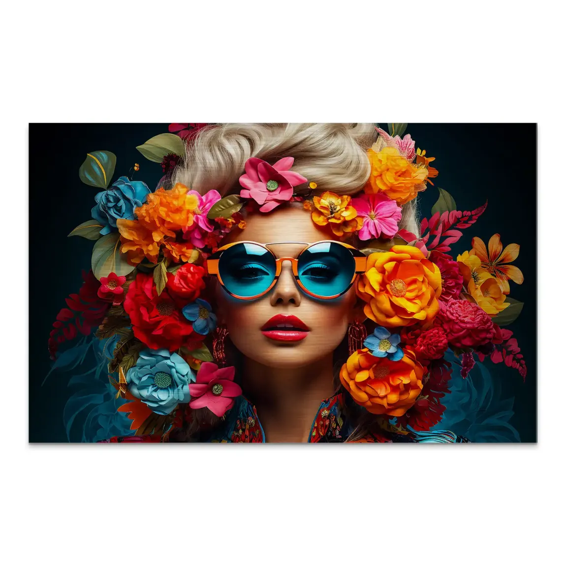 Floral Shades AluDibond Gebürstet