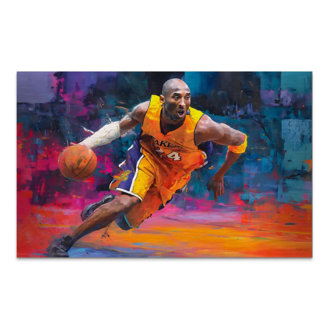 Kobe Abstrakt AluDibond Gebürstet INGALERIE