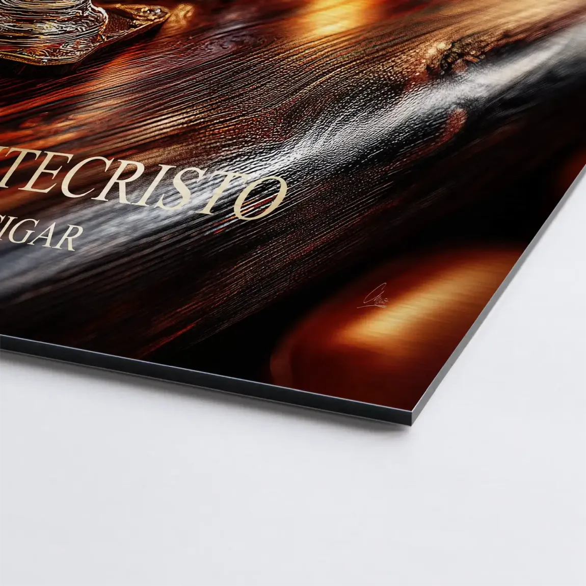 Amber Delight Cognac Alu Gebürstet Bild