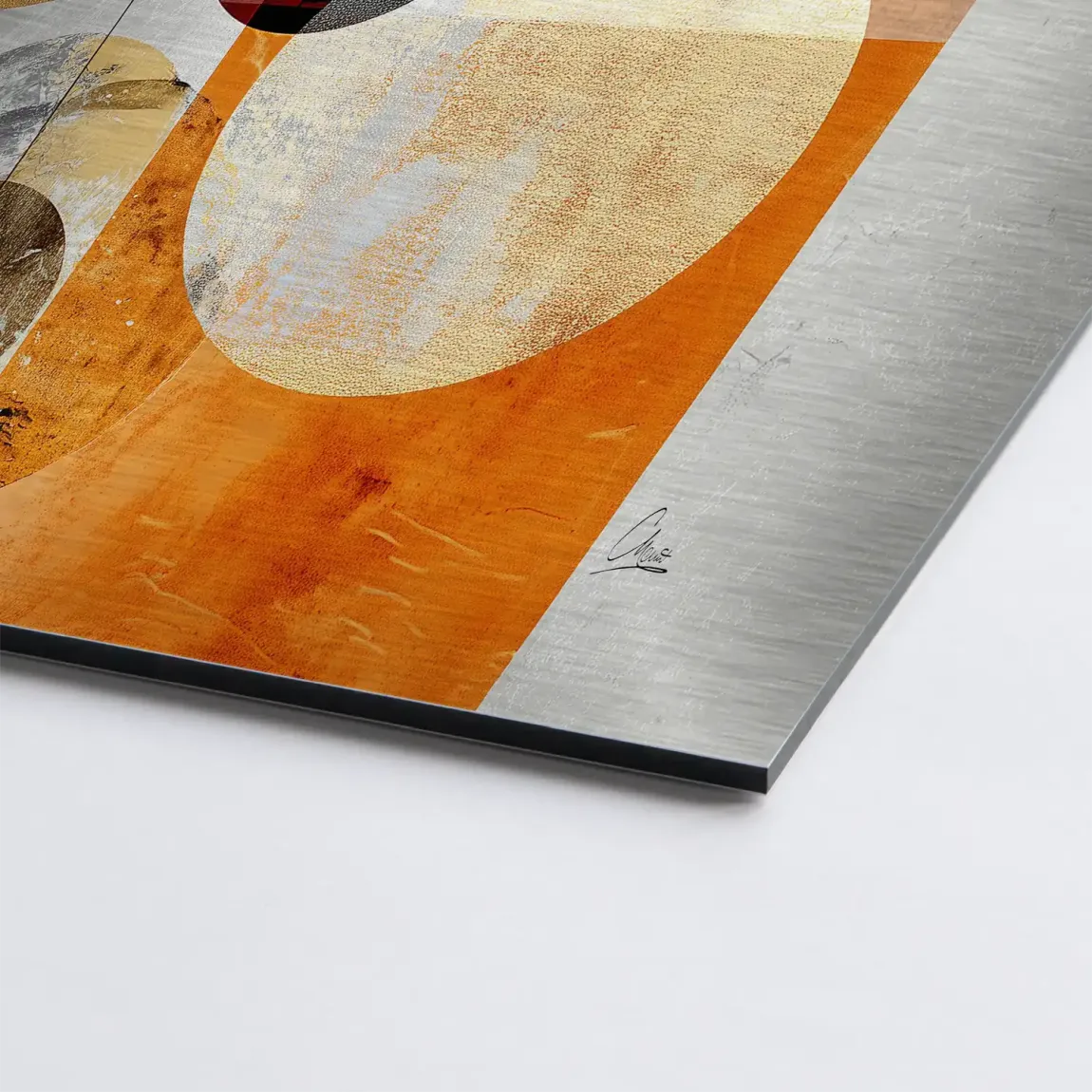 Golden Orbit Alu Gebürstet Bild