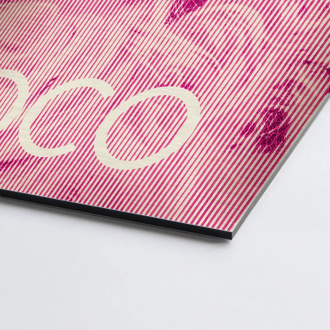 Coco Vision in Pink Aludibond Gebürstet INGALERIE