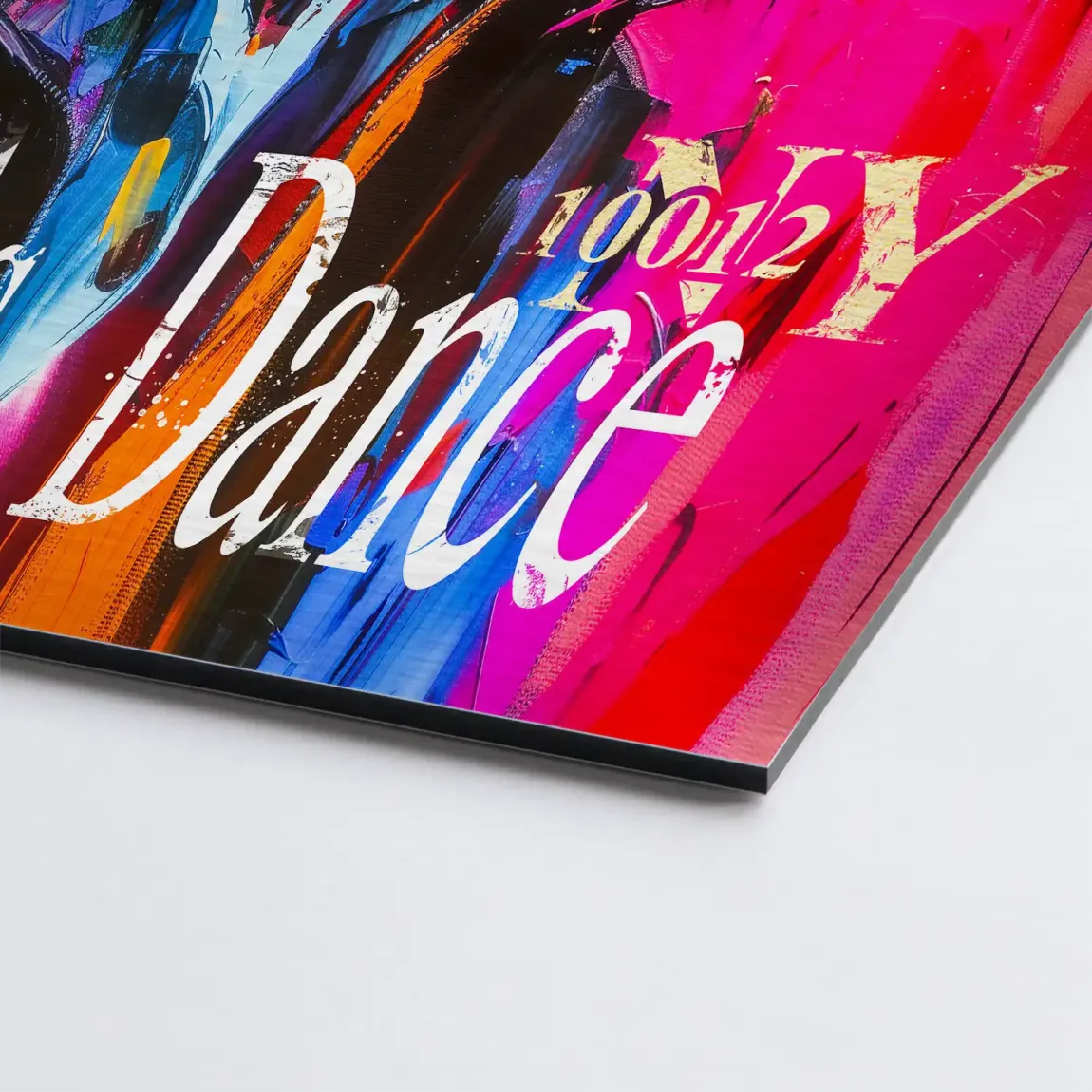 David Bowie Pop Art Vision Aludibond Gebürstet INGALERIE