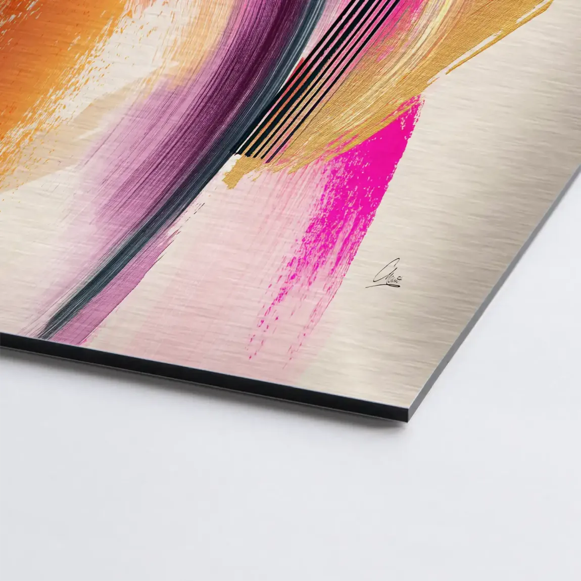 Amber Wave Alu Gebürstet Bild