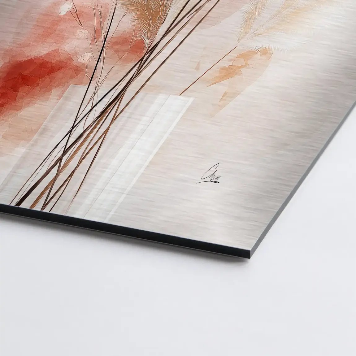 Amber Fields Alu Gebürstet Bild