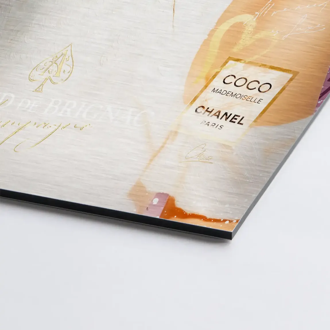 Audrey Hepburn Coco Armand Aludibond Gebürstet INGALERIE