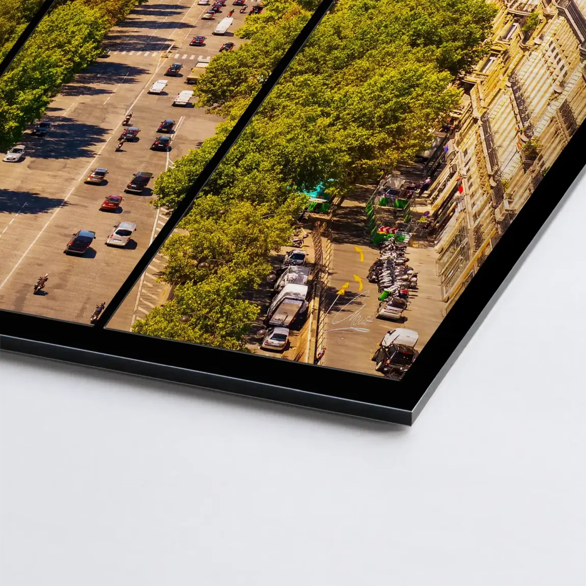 Avenue Lumière Paris Alu Gebürstet Bild