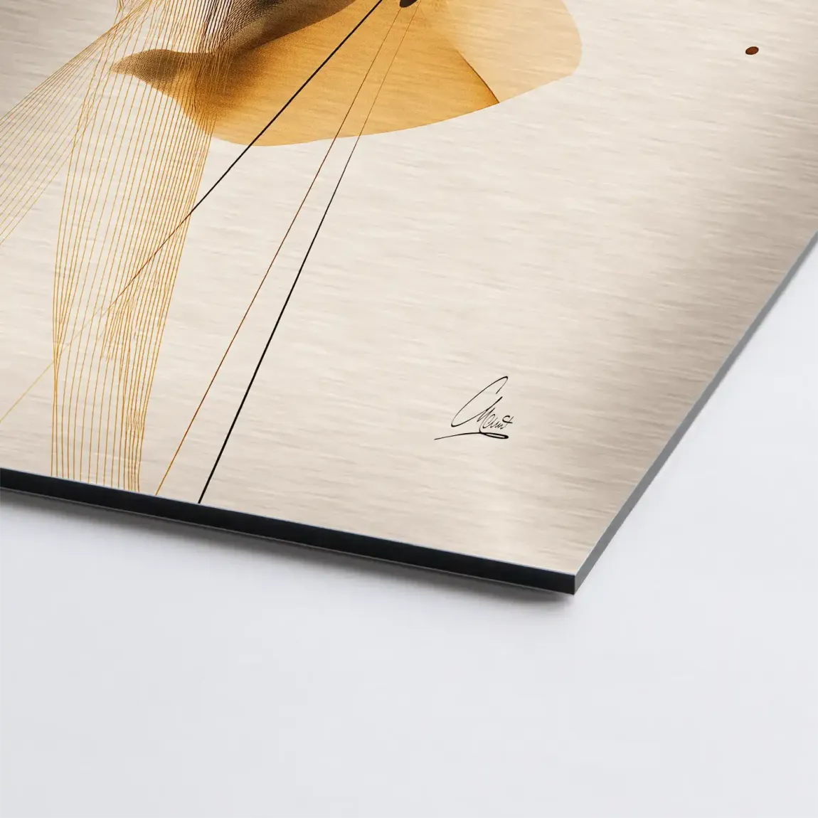 Amber Flow Harmony Alu Gebürstet Bild