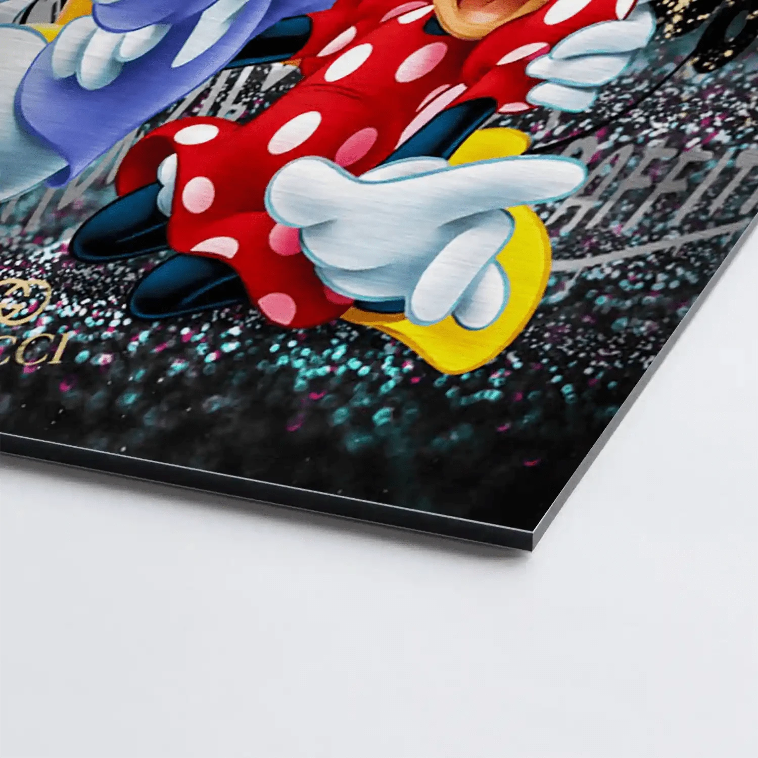 Duffy Daisy Minnie Lifestyle Aludibond Gebürstet INGALERIE