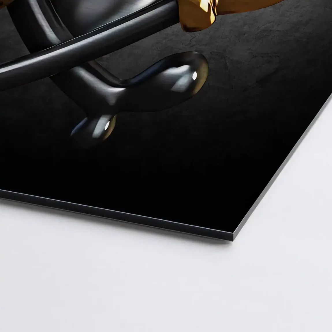 Dollar Vision Duck Alu Gebürstet Bild