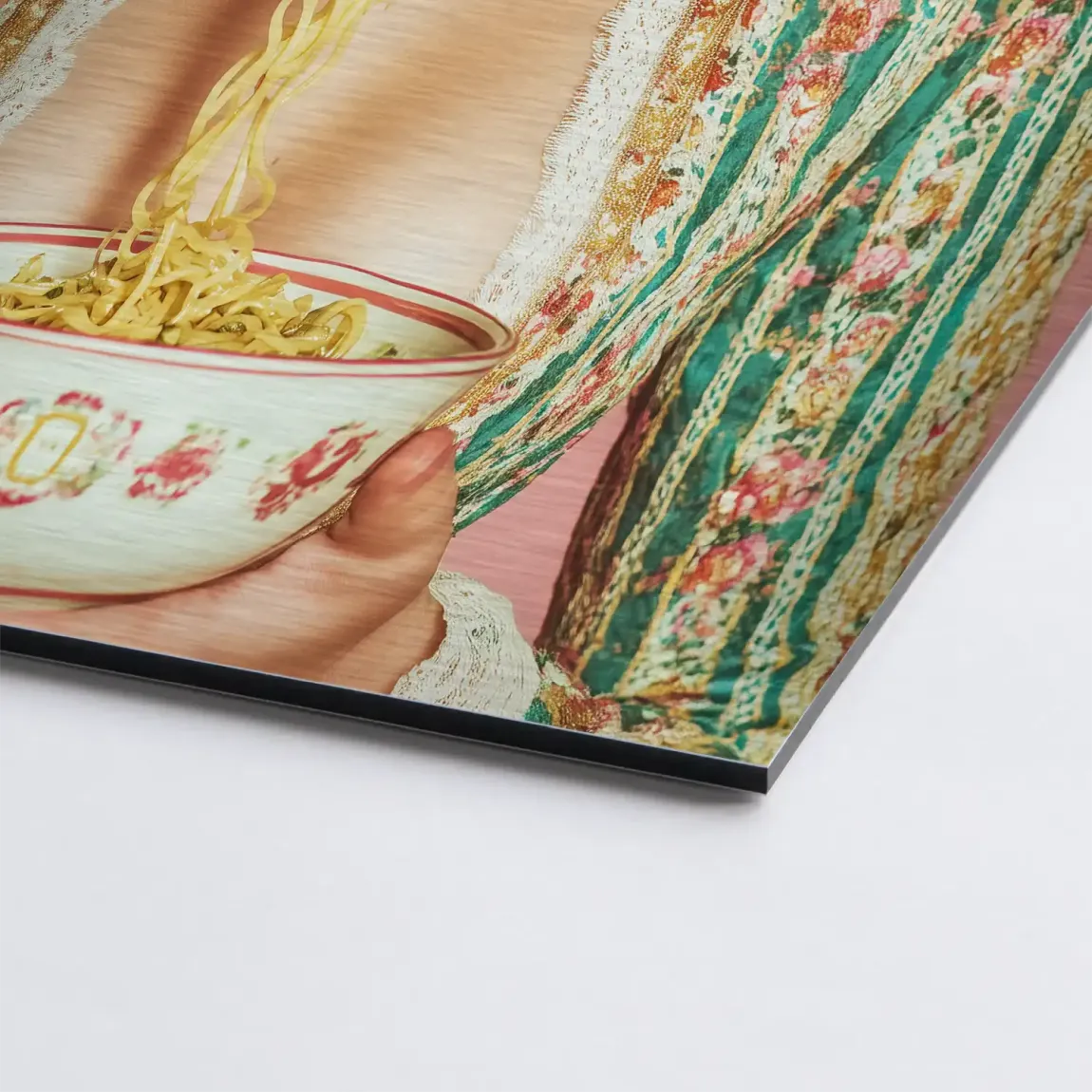 La Dolce Noodle Lady Alu Gebürstet Bild