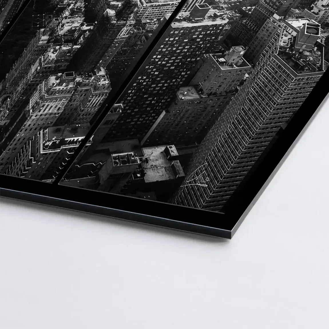 Silent Heights New York Alu Gebürstet Bild