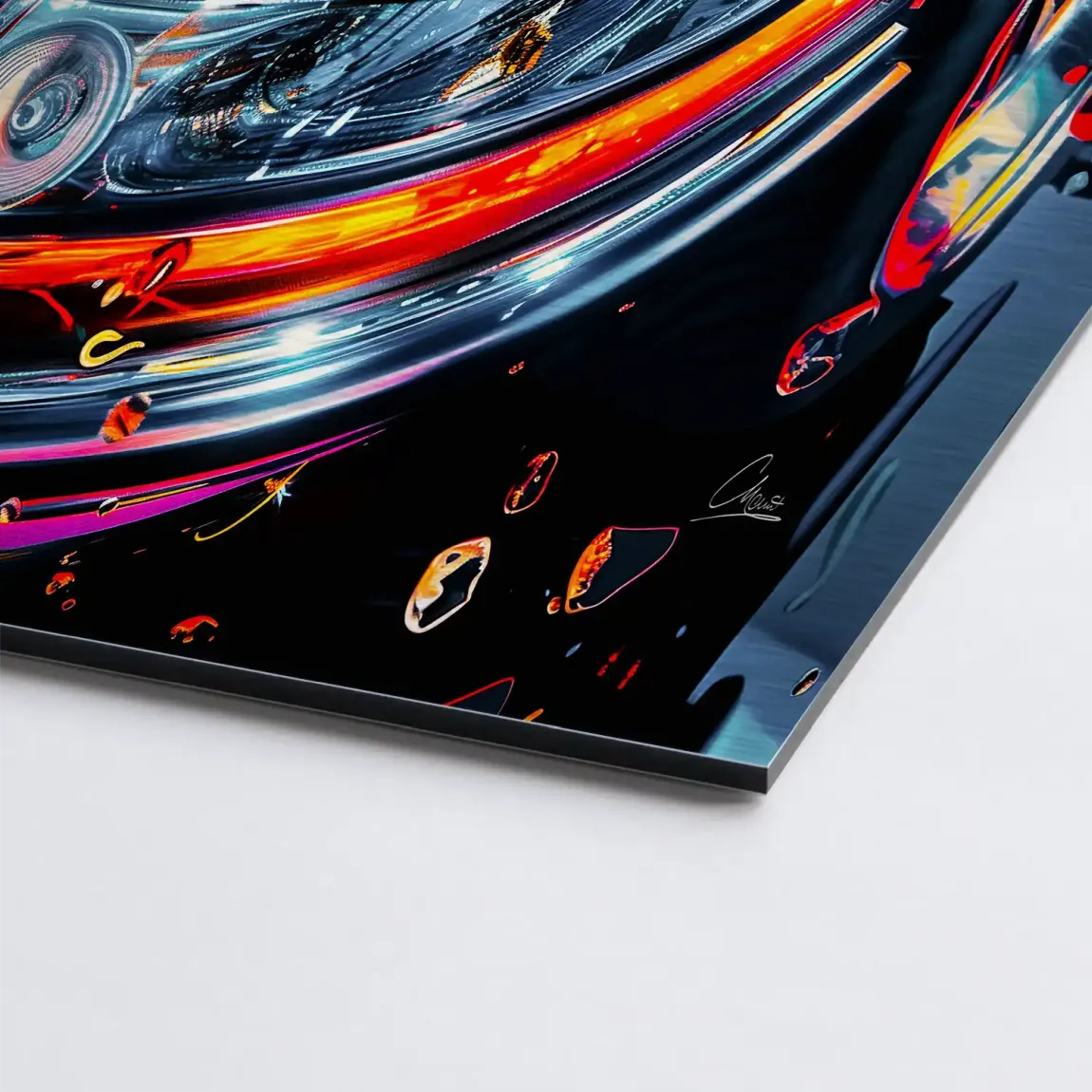 Vivid Motion 911 Porsche Alu Gebürstet Bild