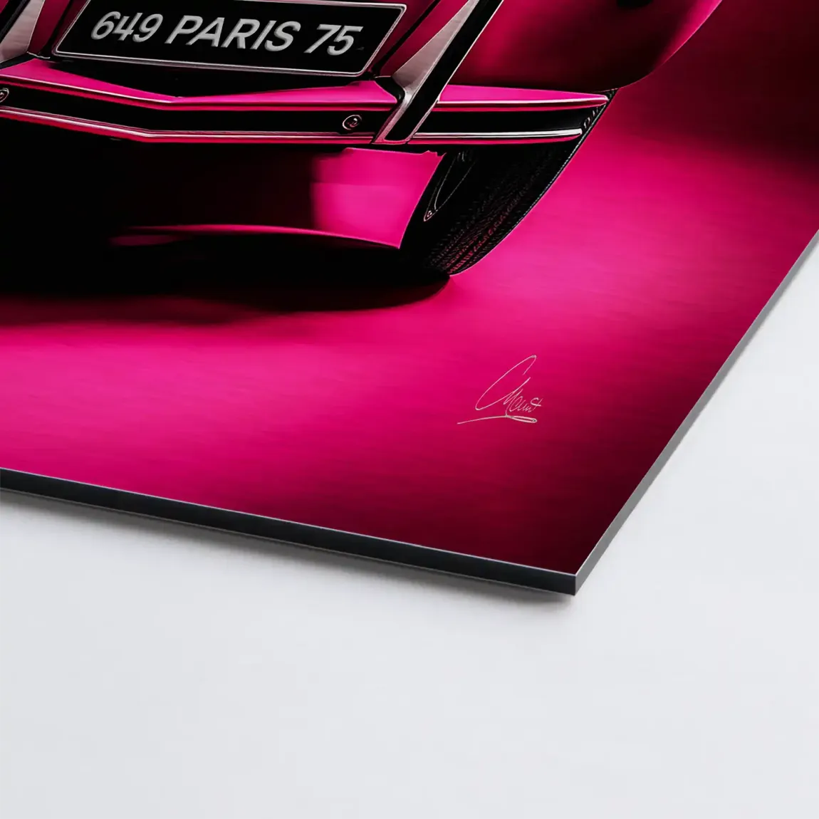Pink Magic 2CV Alu Gebürstet Bild