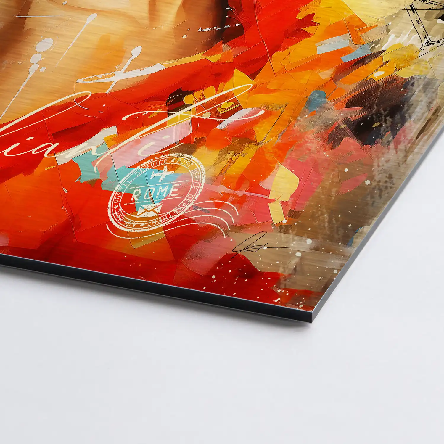 Sophia Italia Aludibond Gebürstet - Alu Dibond Bild Gebürstet