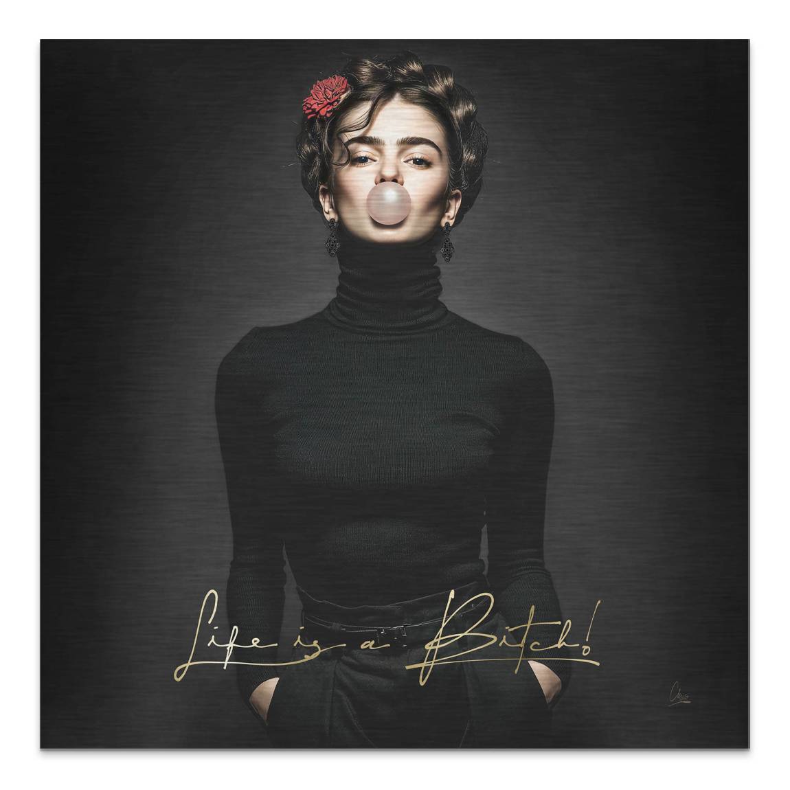 Fridas Life Alu Gebürstet Bild