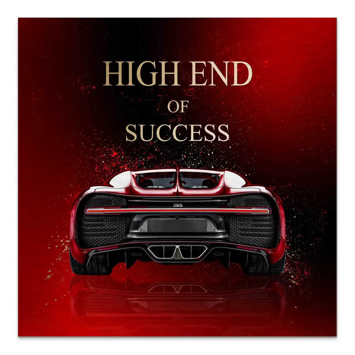 Red Empire Bugatti Alu Gebürstet Bild