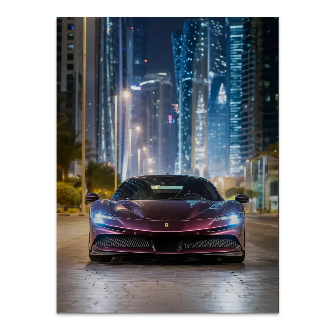 Midnight SF90 Art Alu Gebürstet Bild