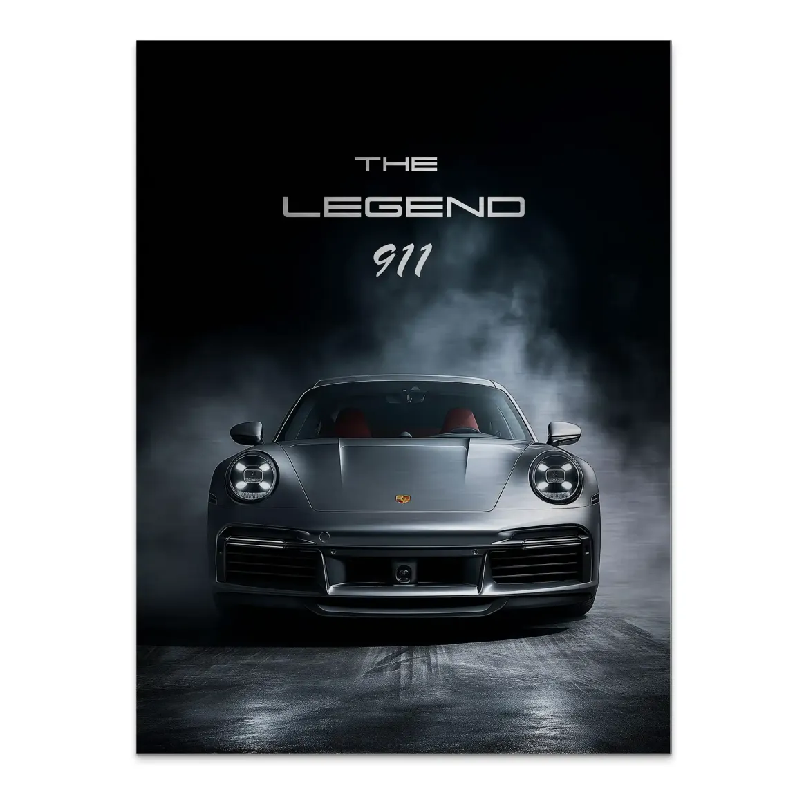 Silver Legend Porsche 911 Alu Gebürstet Bild
