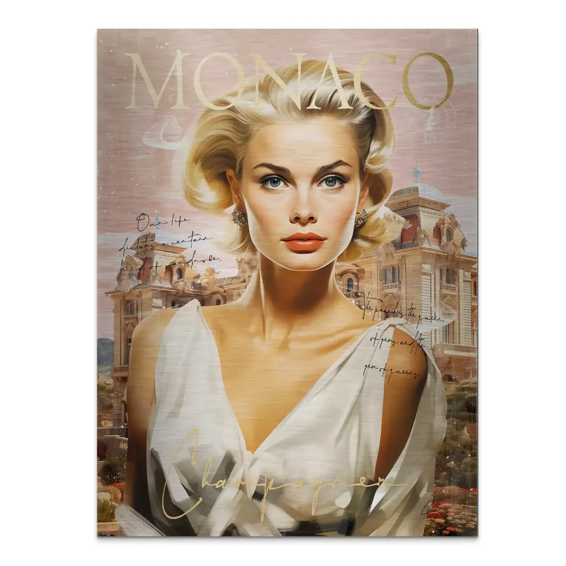 Grace Monaco Aludibond Gebürstet INGALERIE