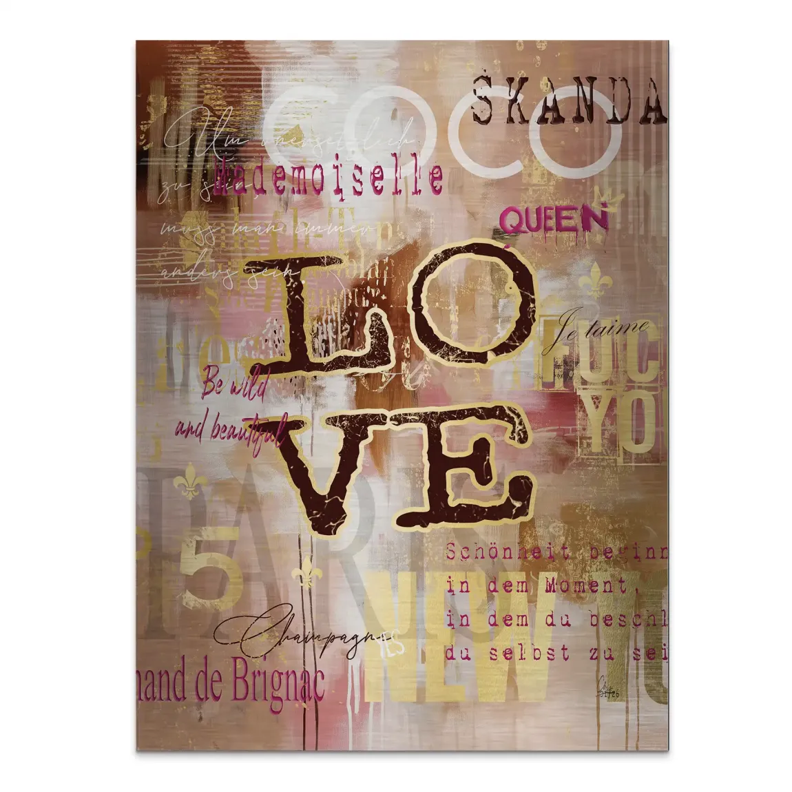 Coco Love Alu Gebürstet Bild