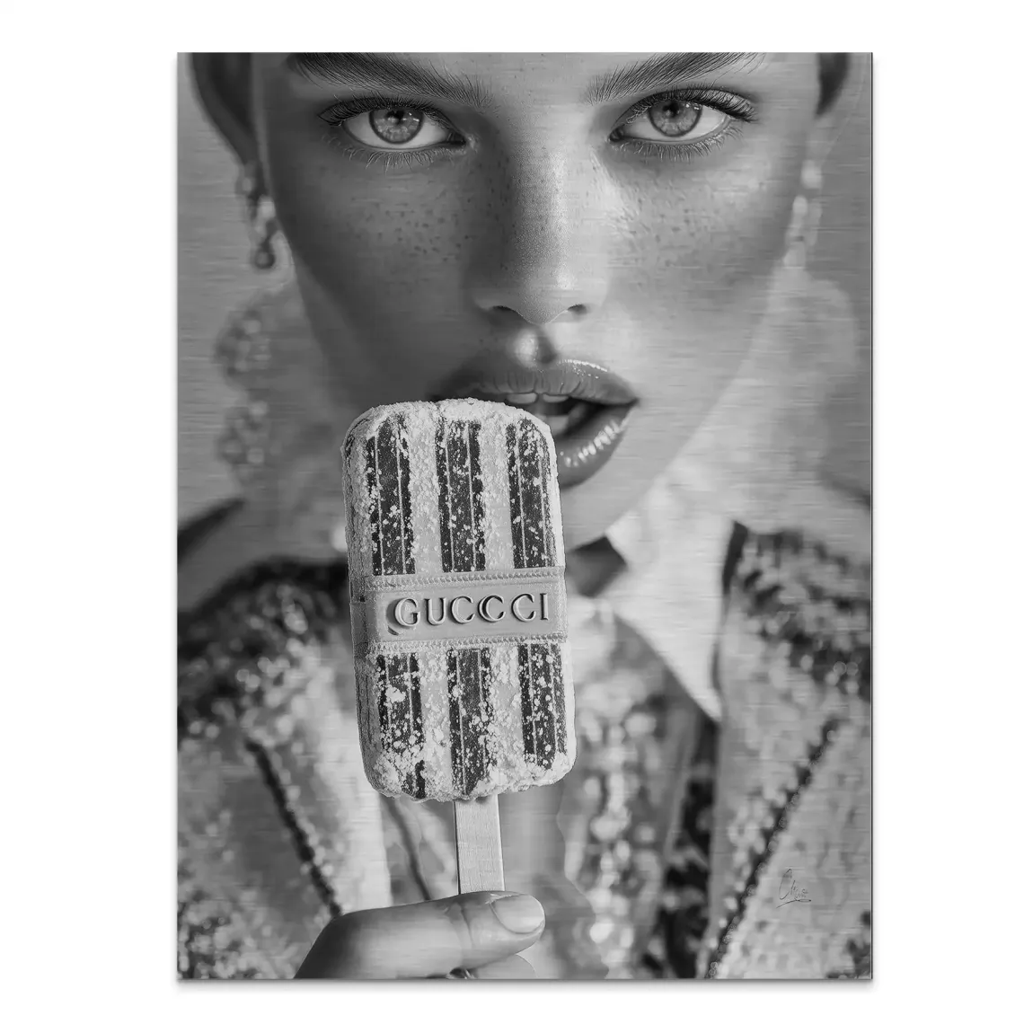 Gucci Ice Noir Alu Gebürstet Bild