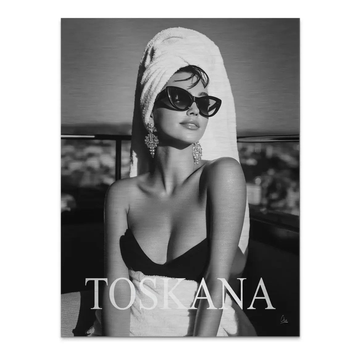 Toskana Glam Alu Gebürstet Bild