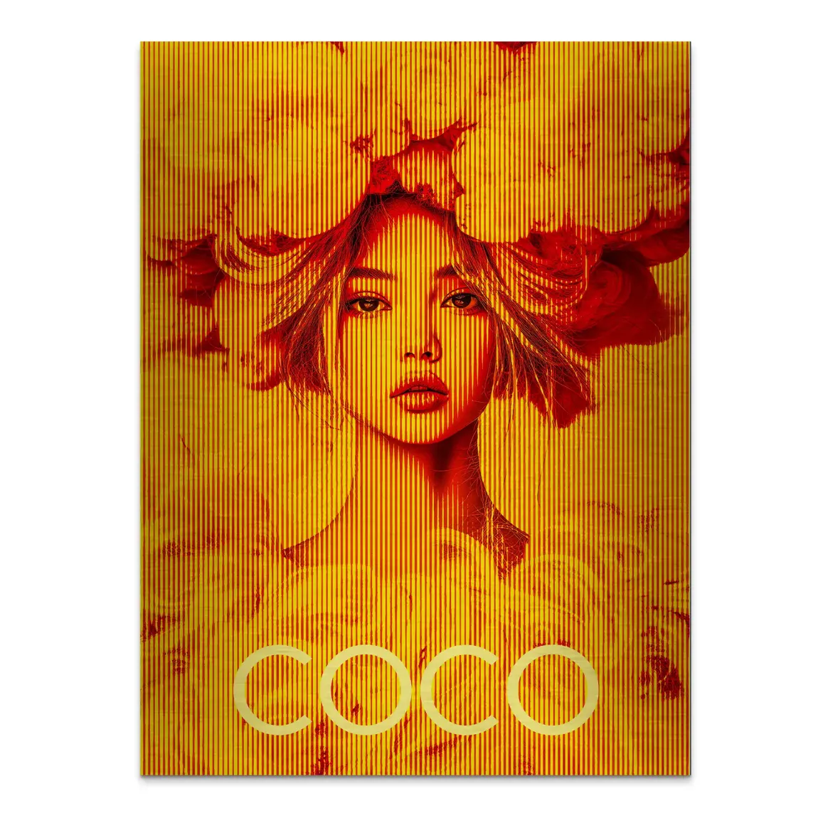 Coco Vision Aludibond Gebürstet INGALERIE