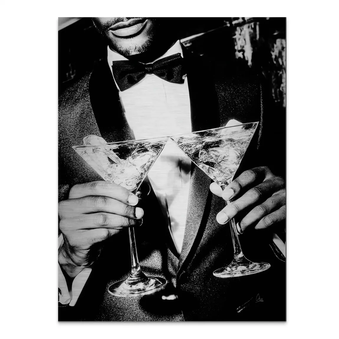 Gentleman Style Alu Gebürstet Bild