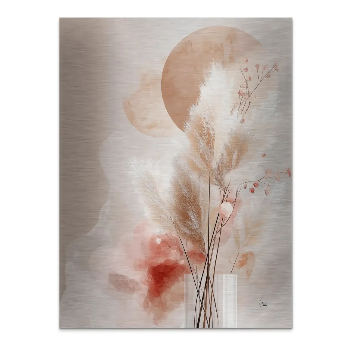 Amber Fields Alu Gebürstet Bild