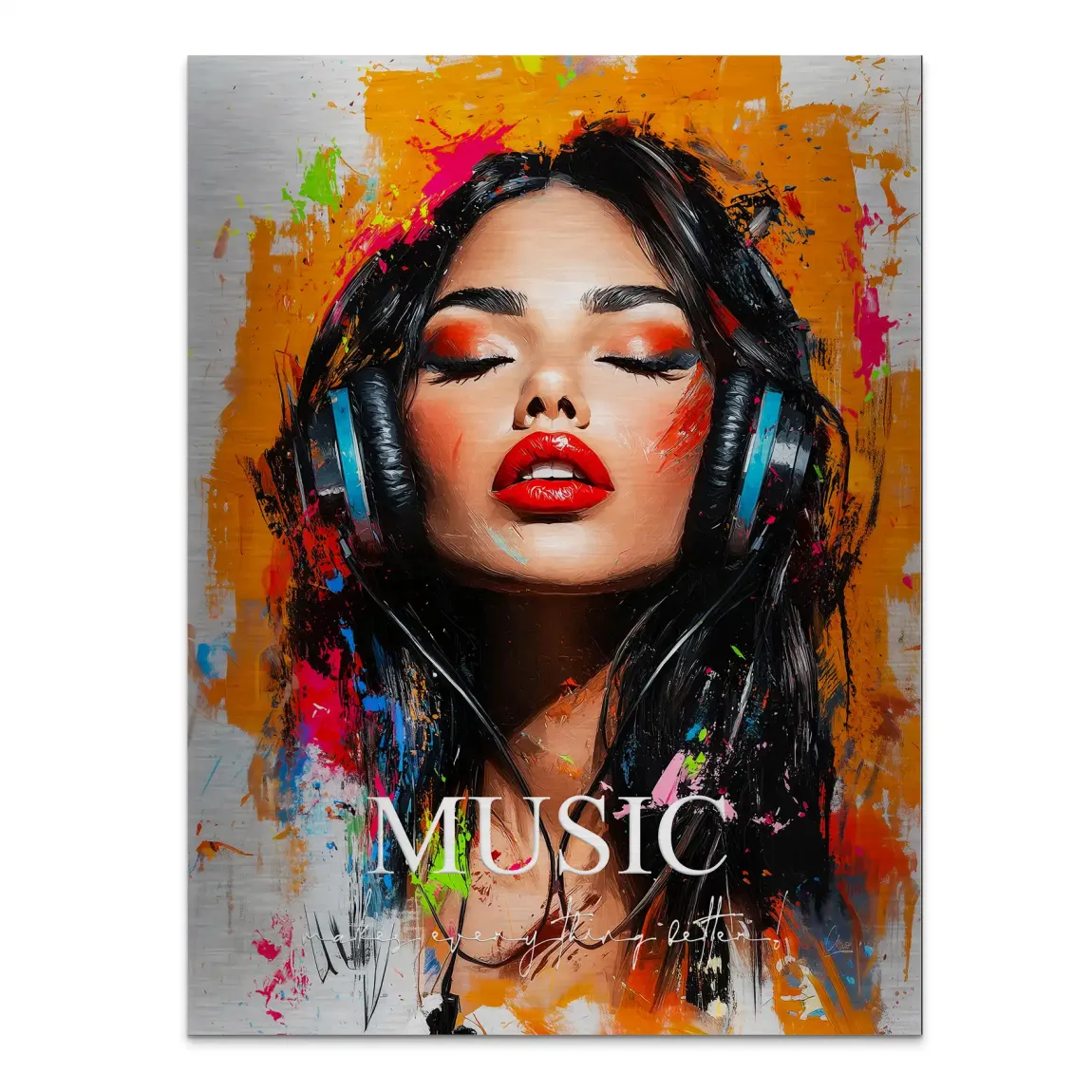 Music Soul Alu Gebürstet Bild