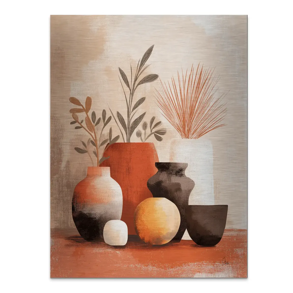 Terracotta Grace Alu Gebürstet Bild