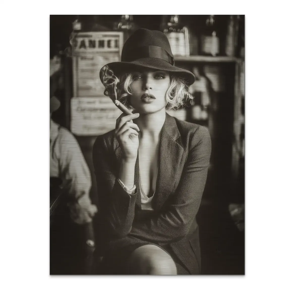 Beauty Cigar Alu Gebürstet Bild