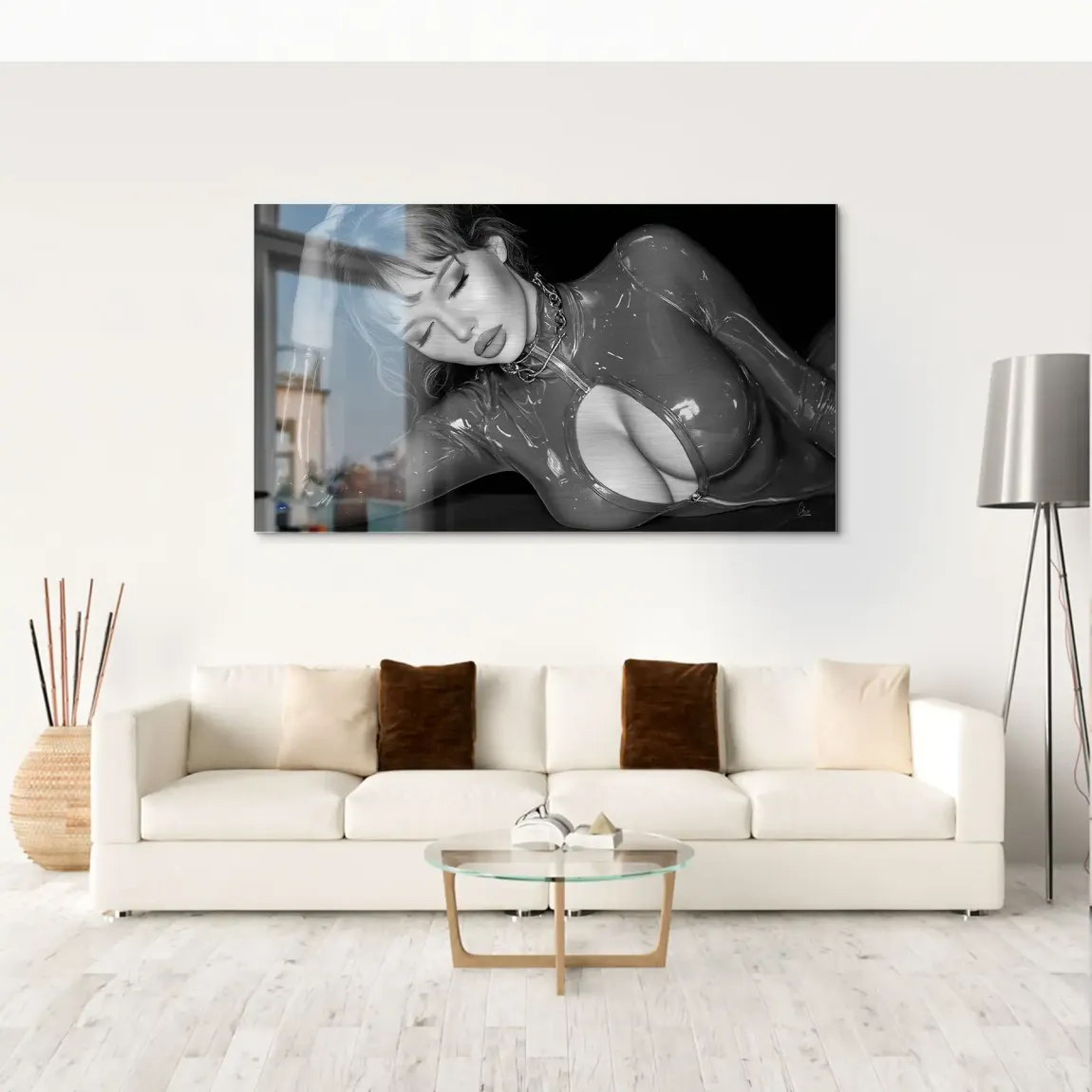 Latex Allure Alu Gebürstet