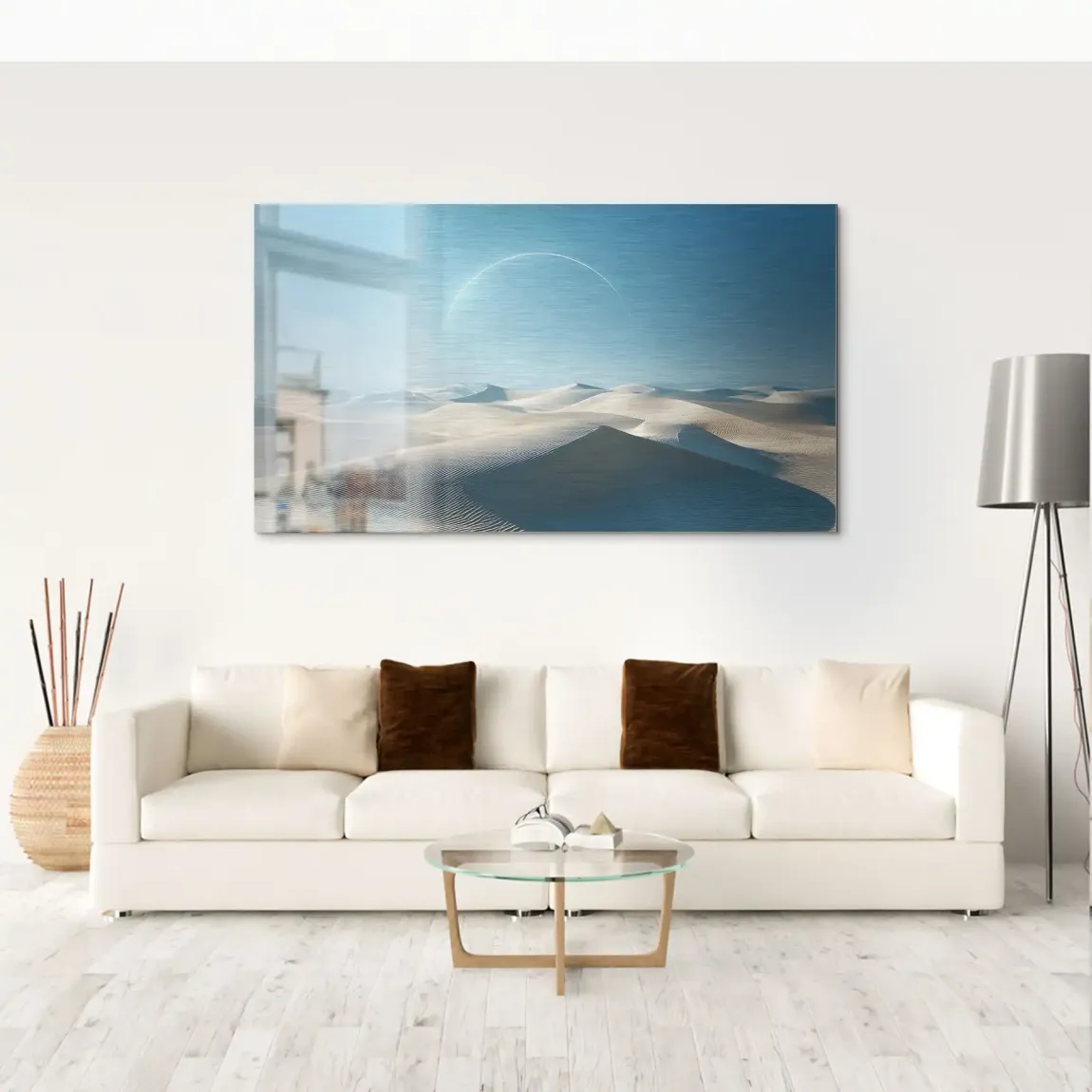 White Desert Alu Gebürstet