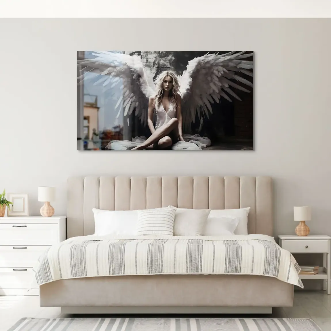 Angel Wings Alu Gebürstet