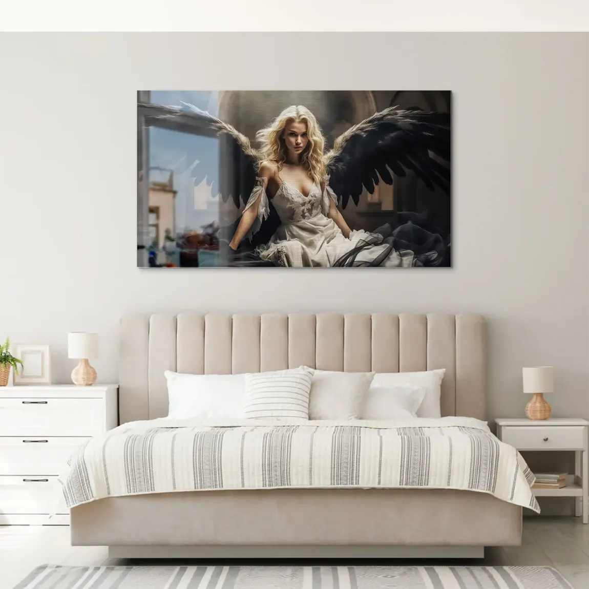 Blackwing Angel Art Alu Gebürstet