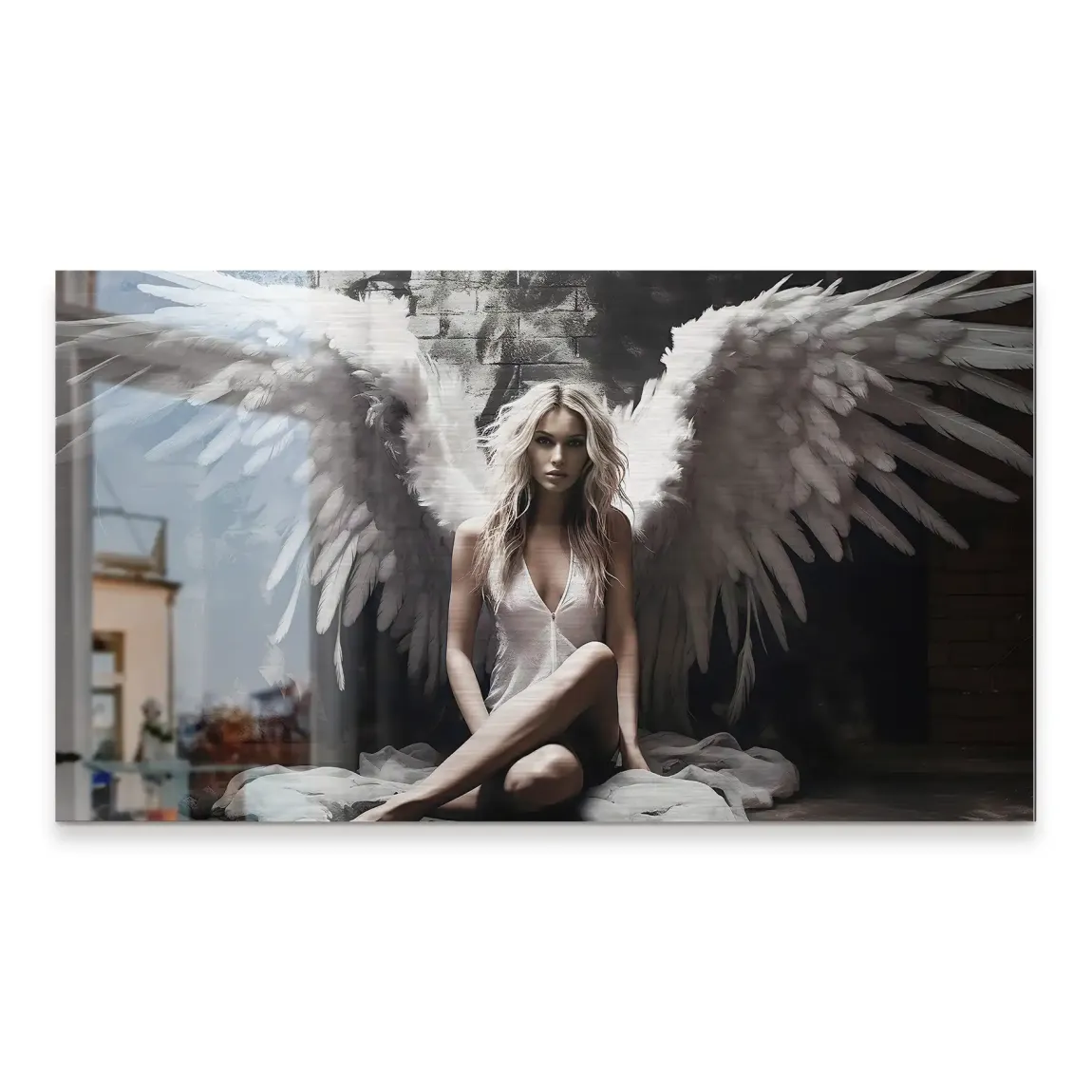 Angel Wings Alu Gebürstet