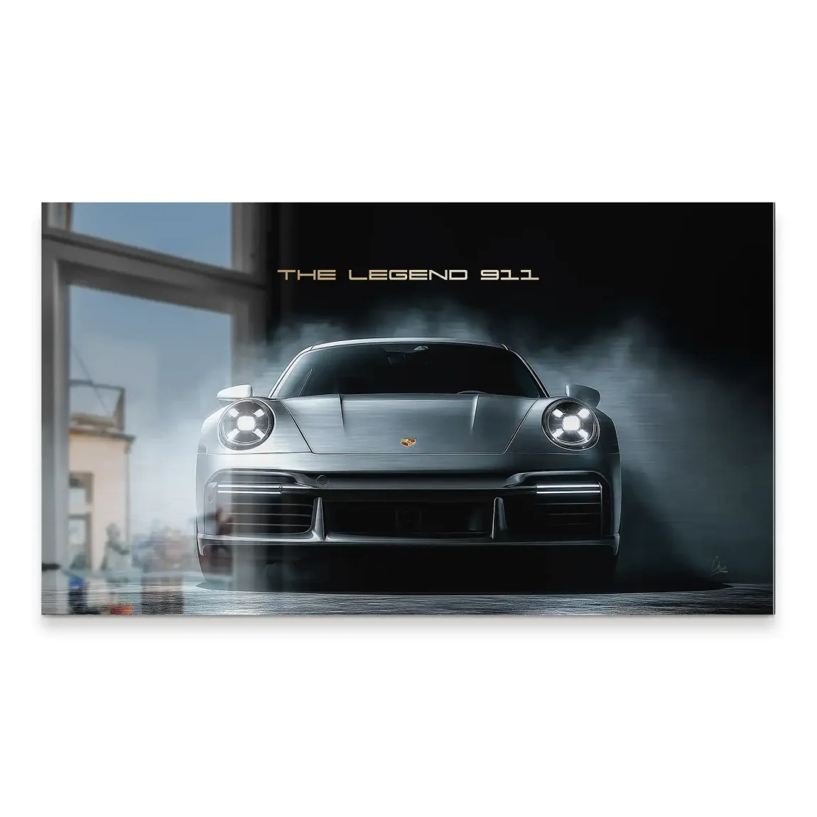 911 Silver Legend Alu Gebürstet