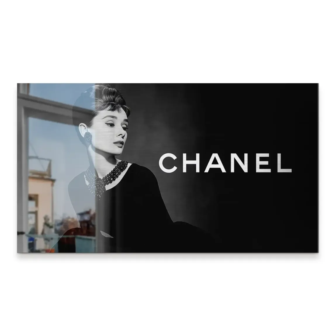 Audrey Noir Elegance Alu Gebürstet