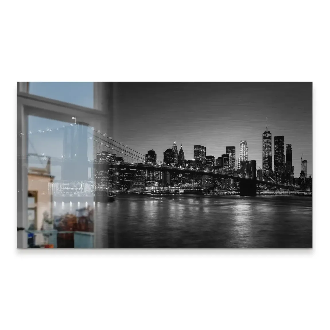 Manhattan Prestige Aluminiumbild gebürstet