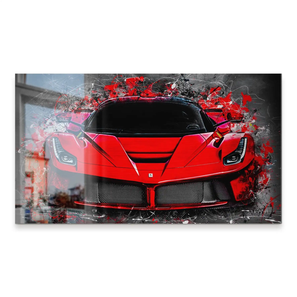 La Ferrari Abstrakt Alu Gebürstet INGALERIE
