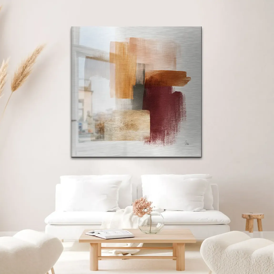 Boho Touch Alu Gebürstet Bild