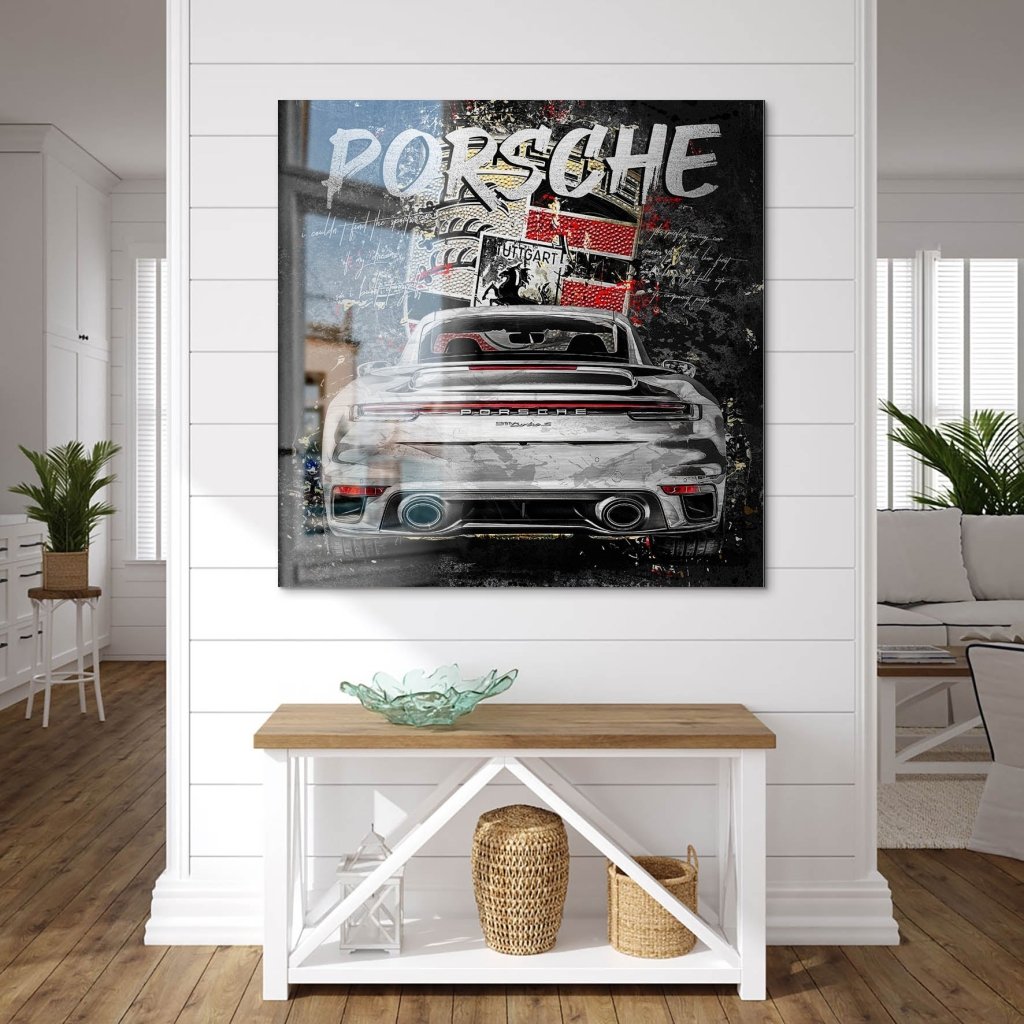 Shadowline Porsche Turbo Alu gebürstet Bild INGALERIE